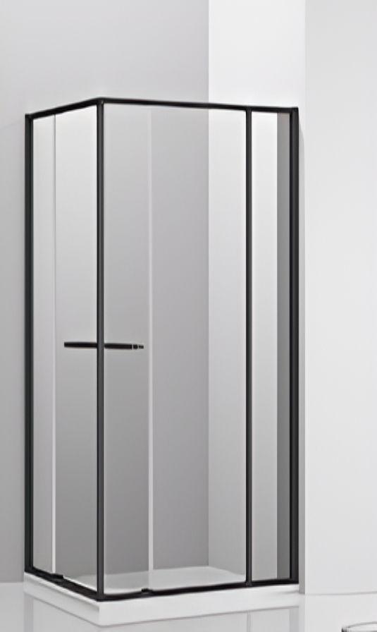 Cabina de dus VLM GRSF 90x120x200 MATTE BLACK