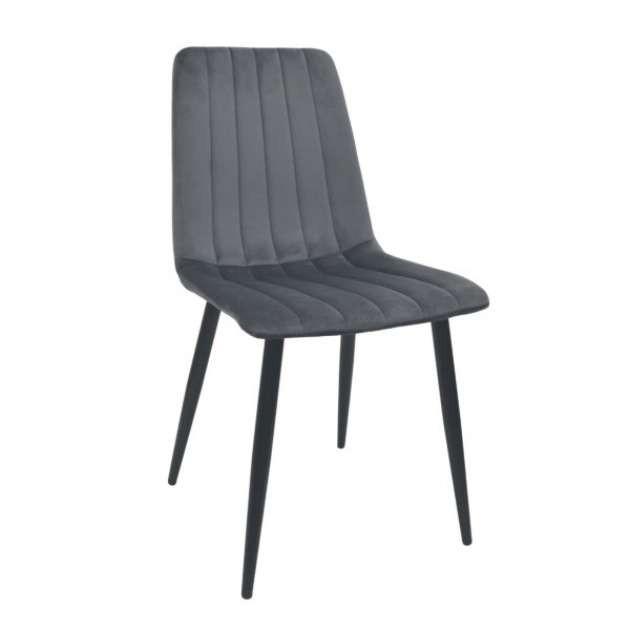 Стул DP DC-90P-N21 Middle Grey-Black