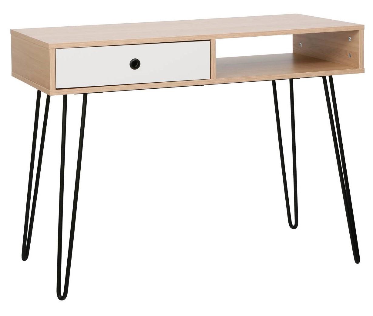 Masa de birou DP Hampton 100x48x76H Oak / Black