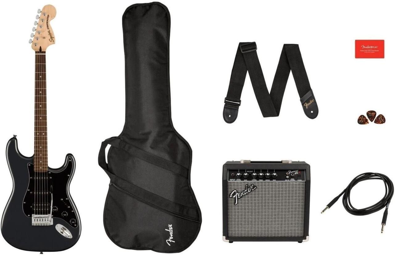Chitara electrica Fender Squier Affinity Stratocaster 15G HSS LF CFM