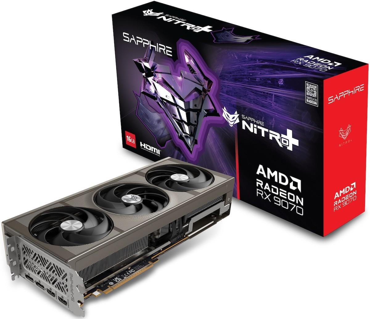 Видеокарта Sapphire Nitro+ Radeon RX 9070