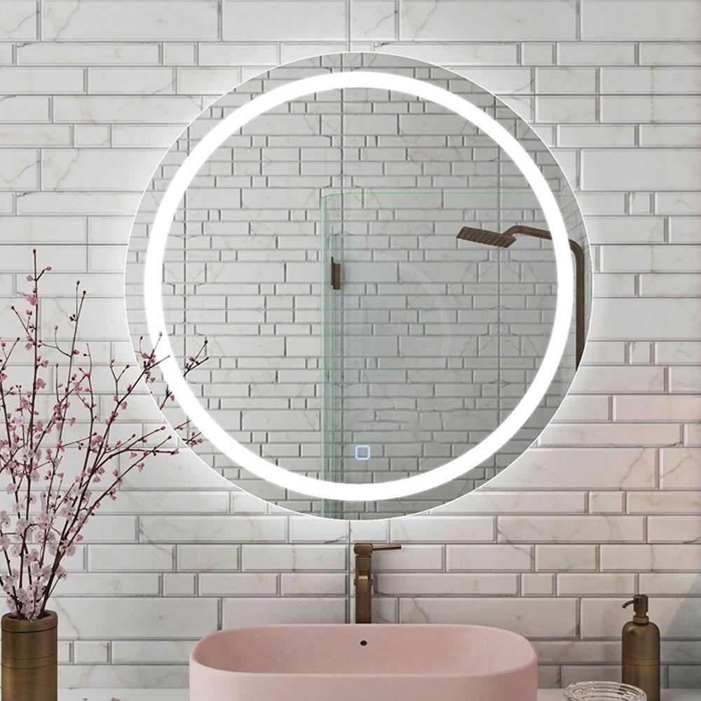 Oglindă Bayro Elipso 60x60 LED Touch