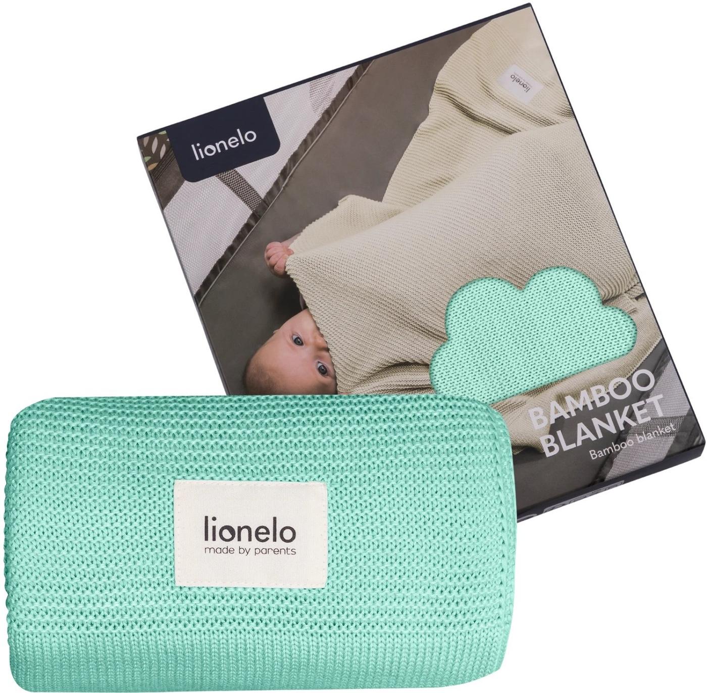 Plapuma Lionelo Bamboo Blanket Green Mint