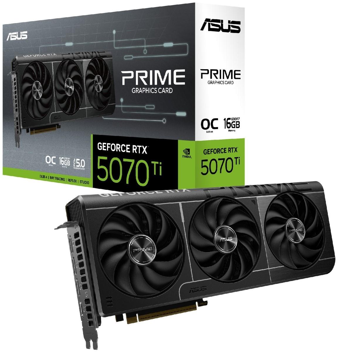 Видеокарта Asus PRIME-RTX5070TI-O16G