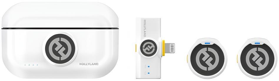 Микрофон Hollyland LARK M2 Lighting Plug Duo (Ivory White)
