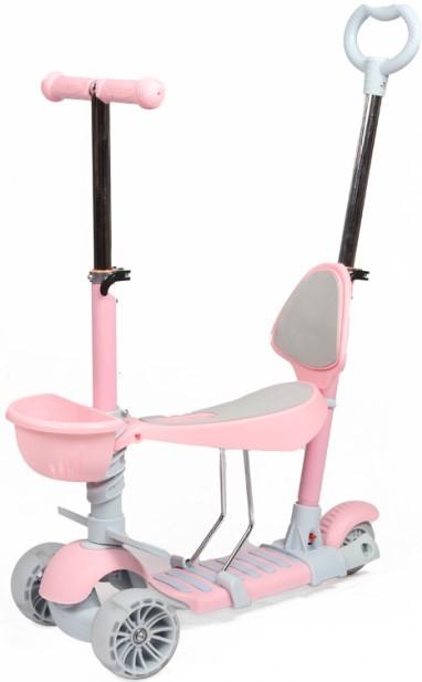 Самокат New World 0077p-2 Pink