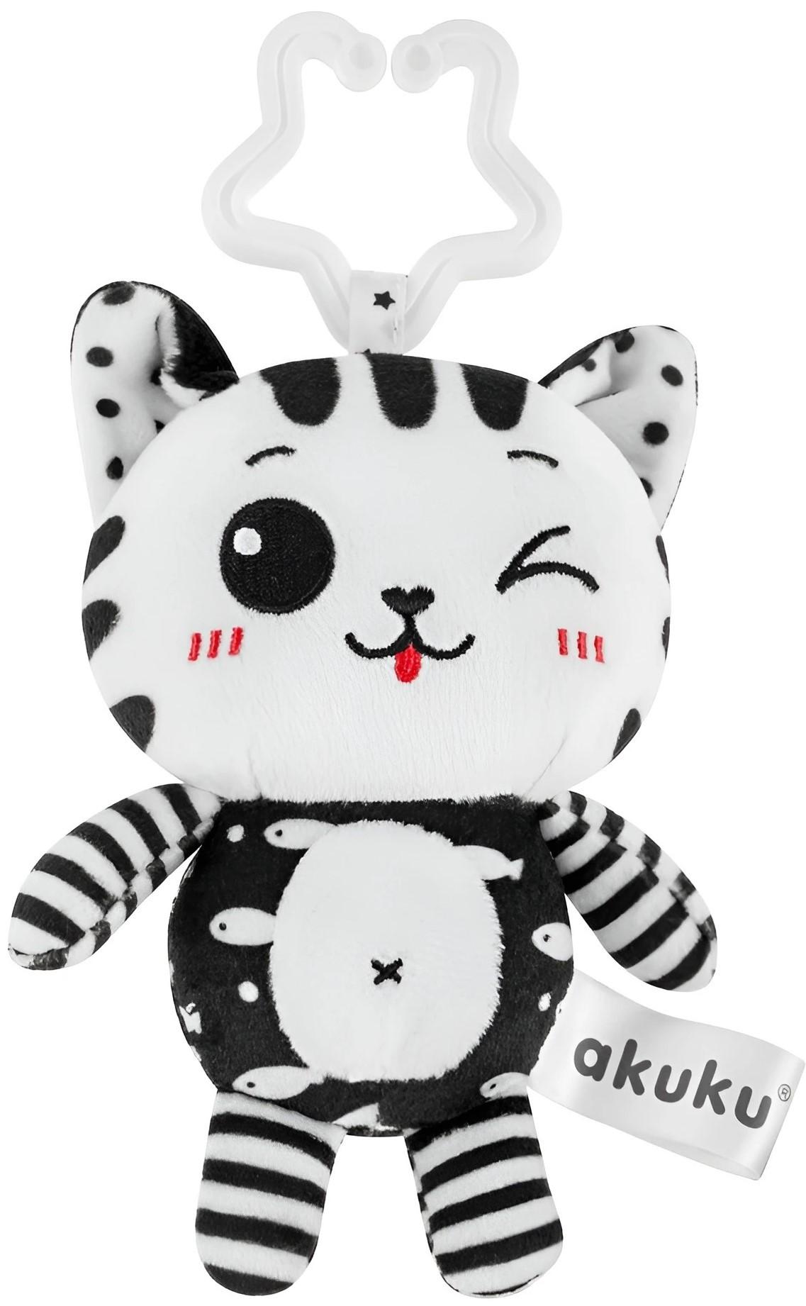 Игрушка для малыша Akuku Kitty Black&White
