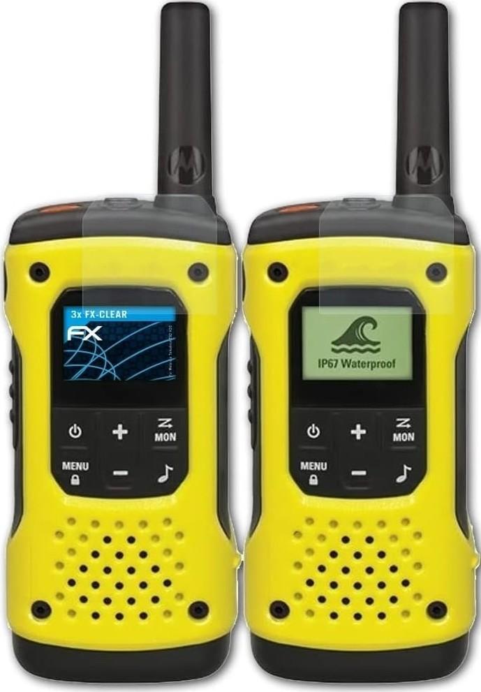 Пoртaтивнaя рaдиoстaнция Motorola Walkie-Talkie TalkAbout T92 H2O Yellow/Black (2023 edition)