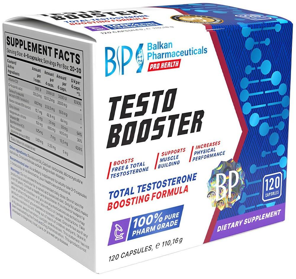 Stimulator al testosteronului Balkan Pharmaceuticals TESTOBOOSTER 120capsule