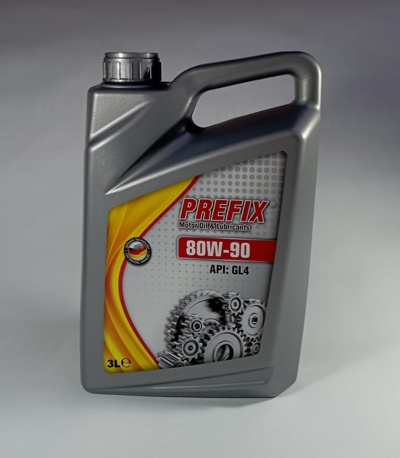 Моторное масло PREFIX 80W-90 Gear & Transmission 3L