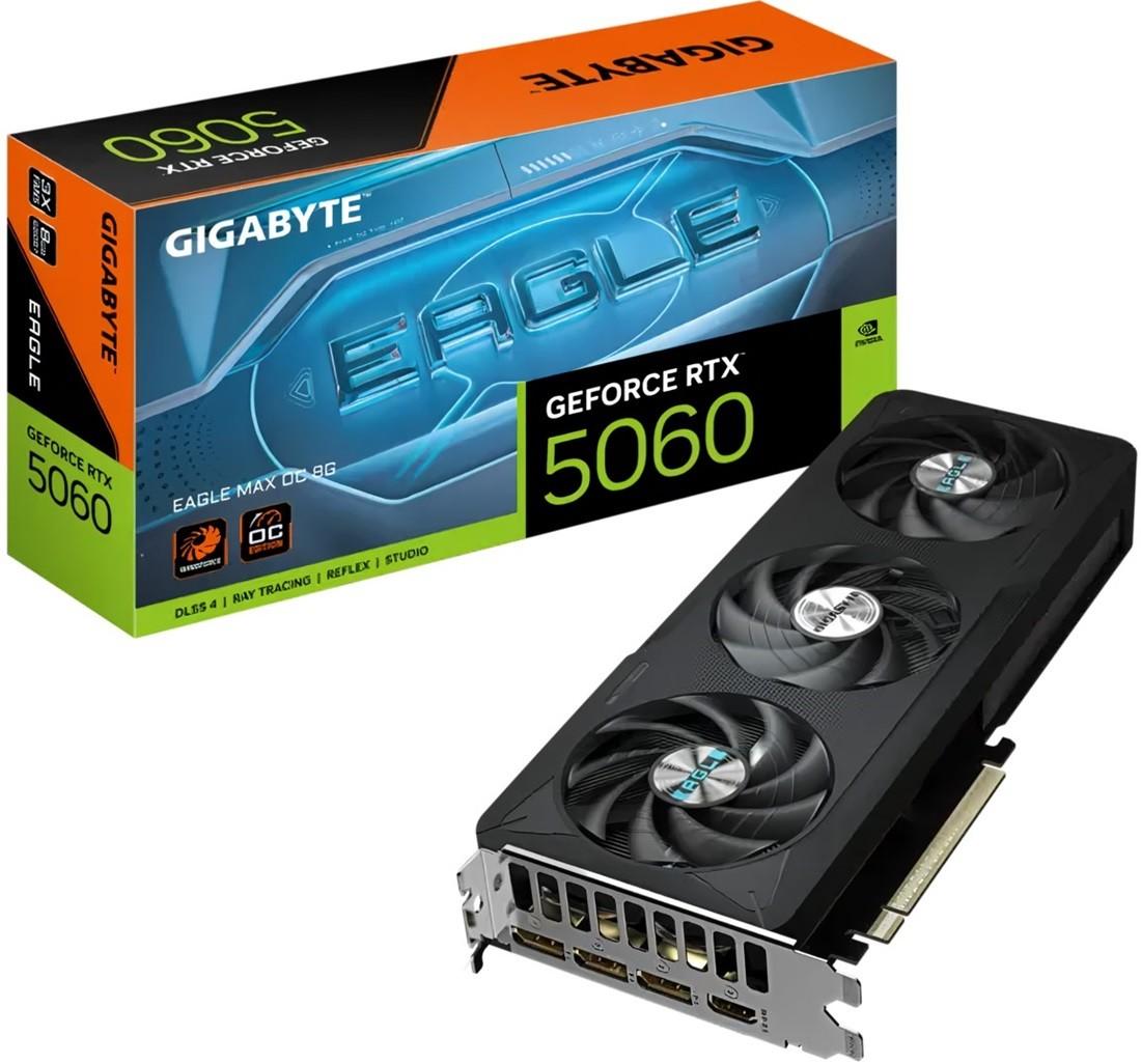 Видеокарта Gigabyte GeForce RTX 5060 Eagle Max OC 8G