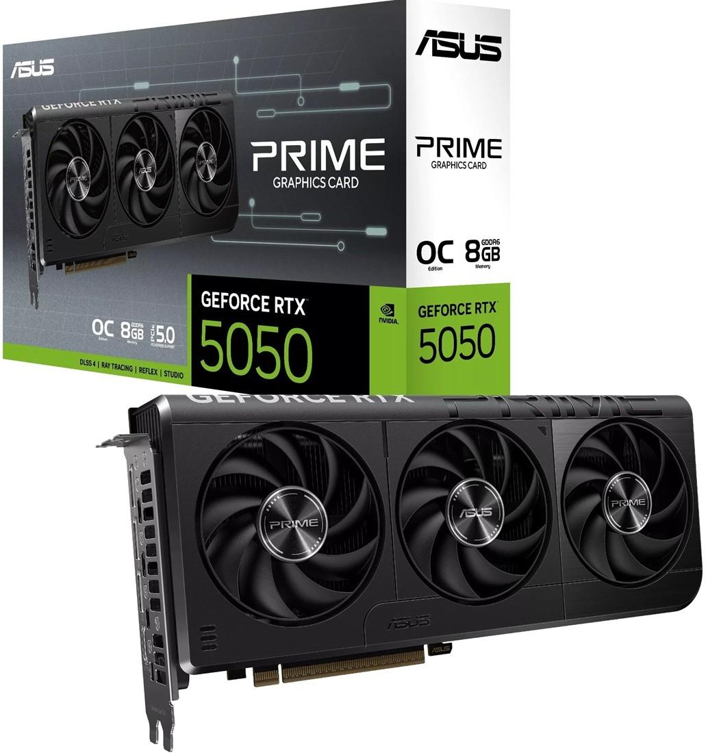 Видеокарта Asus Prime GeForce RTX 5050 8GB OC Edition