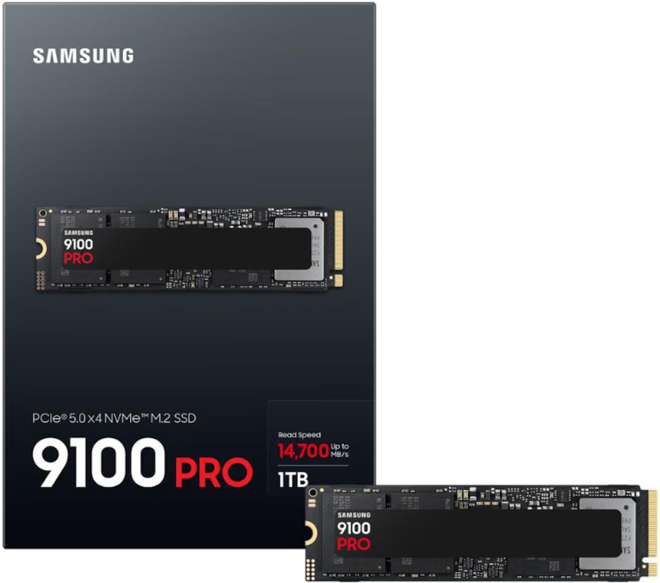 SSD накопитель Samsung 9100 PRO 1TB (MZ-VAP1T0BW)