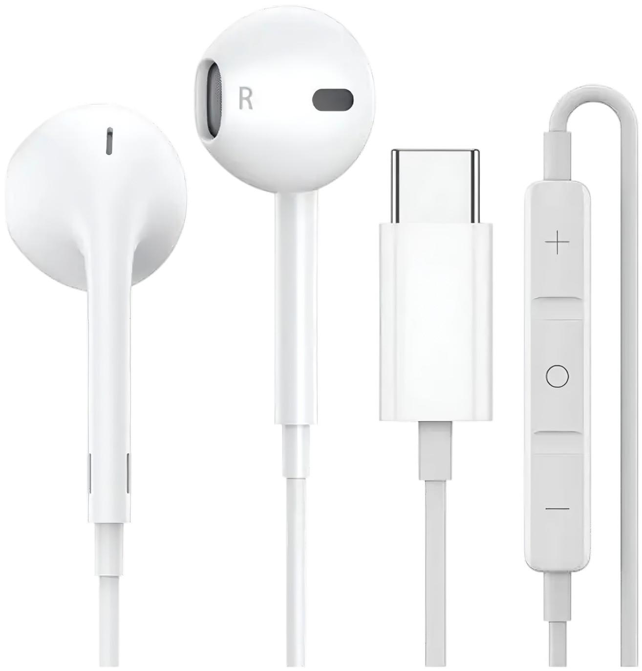Наушники Apple EarPods USB-C White