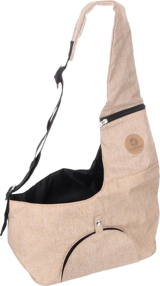 Transportator de caini Flamingo Kanga Beige