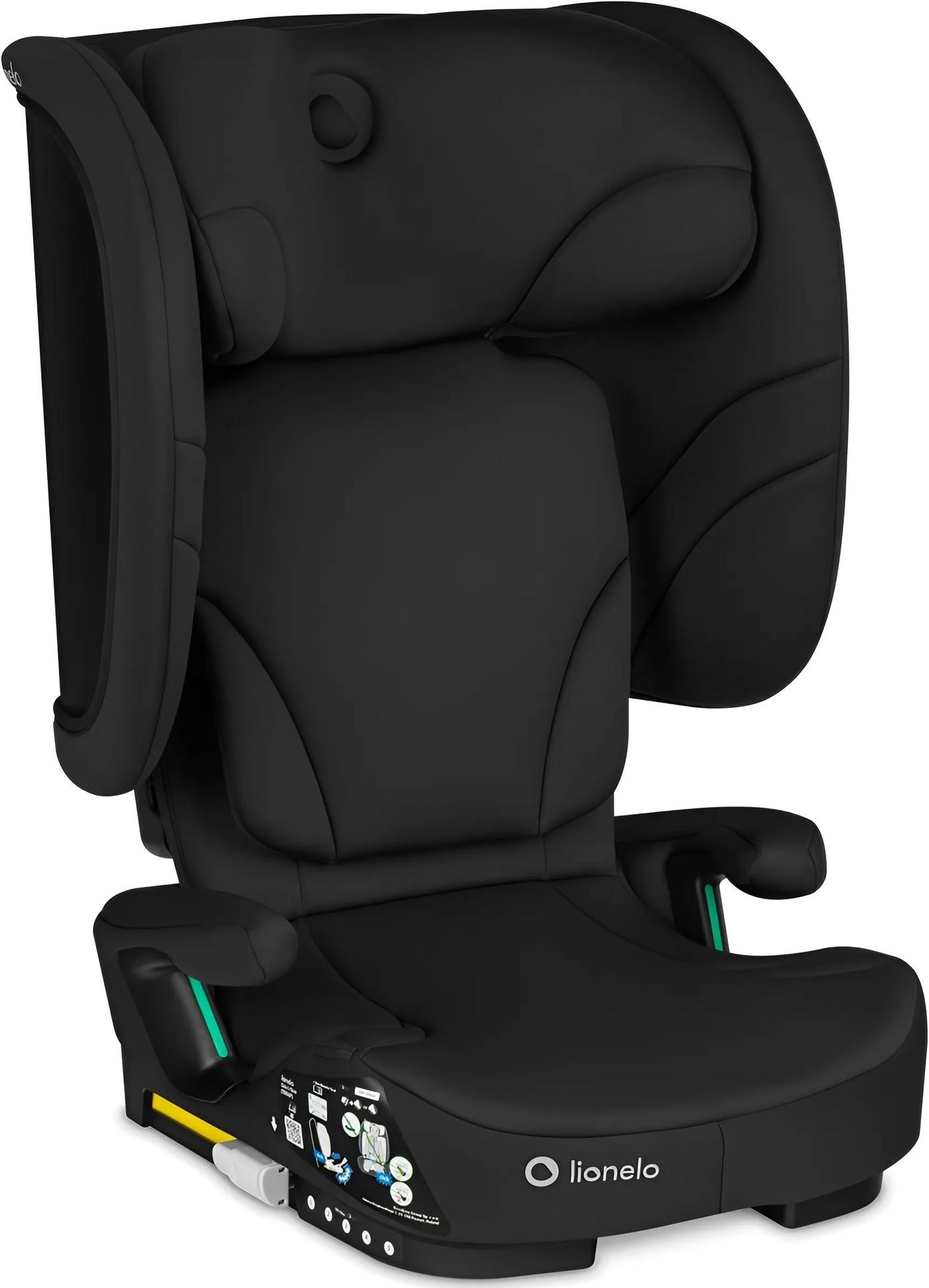 Детское автокресло Lionelo Orin Black Carbon