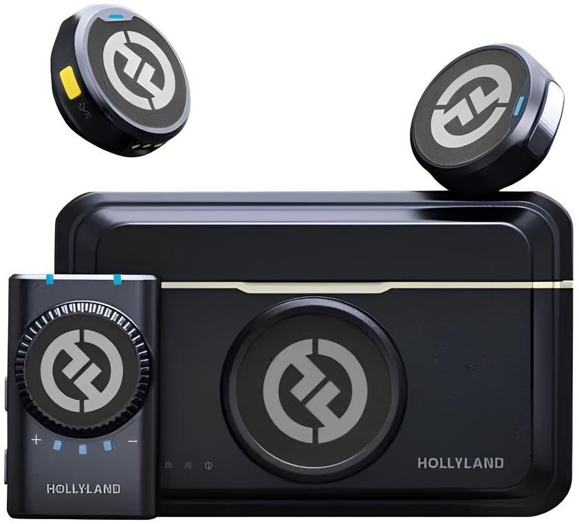 Микрофон Hollyland LARK M2 Camera Duo (Shine Charcoal)