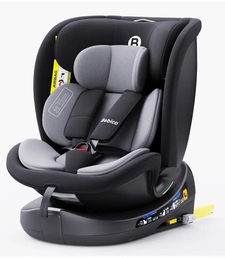 Детское автокресло Bebico i-SIZE ISOFIX C011 Dark Grey