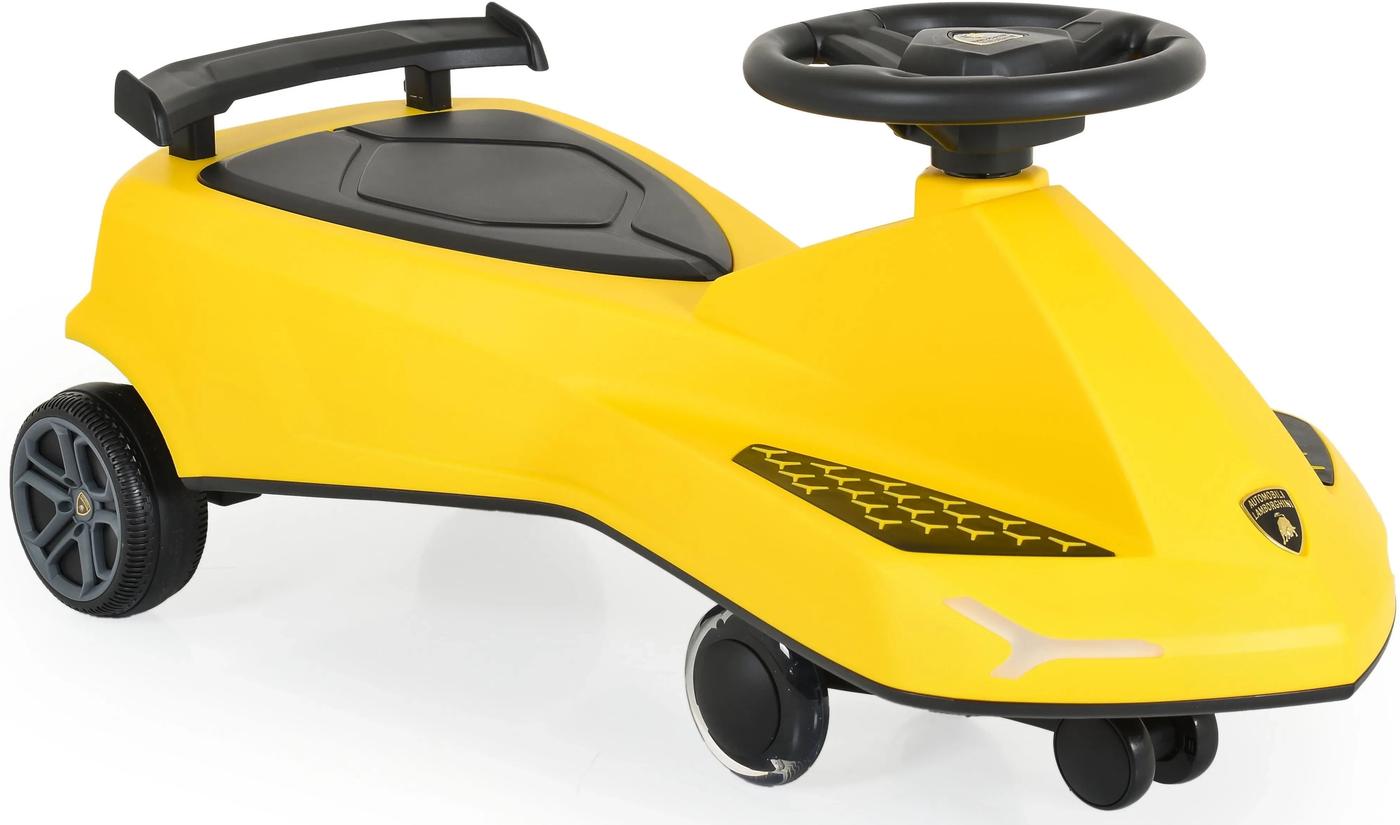 Толокар Moni Lamborghini Swing Car Yellow