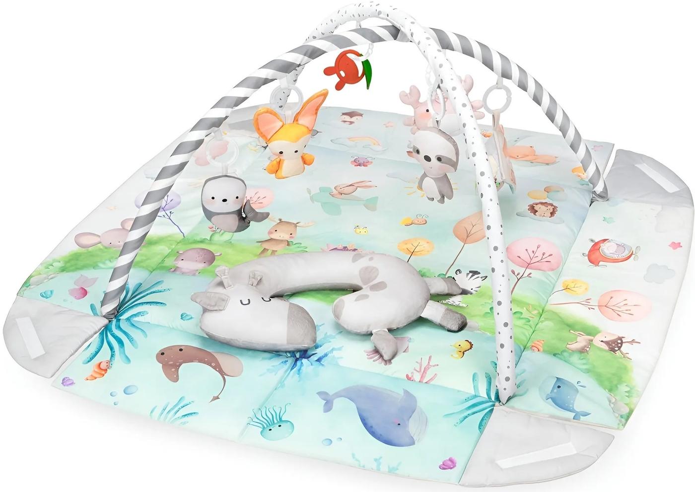 Коврик для детей Lionelo Anika Natural Multicolor