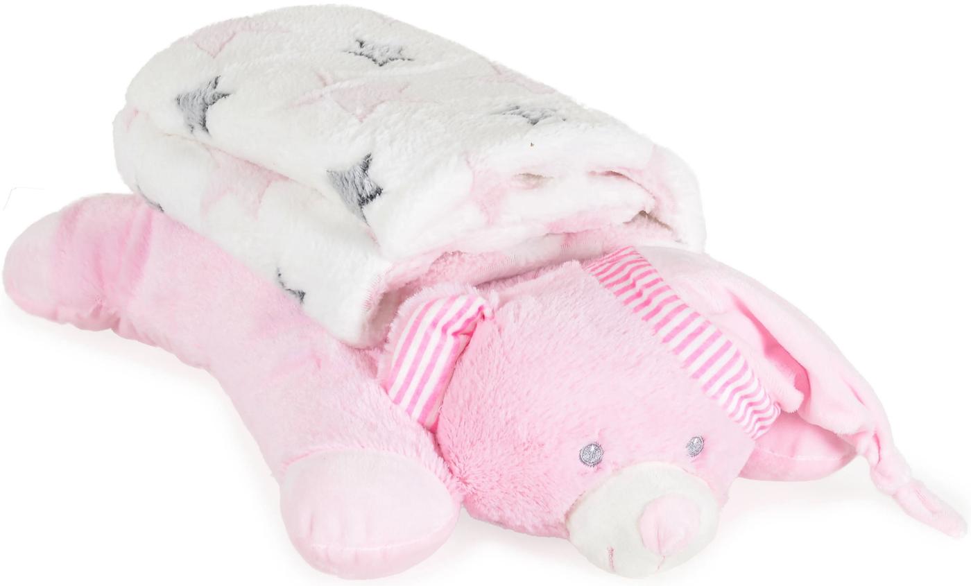Одеяло Moni Sleepy Bear Pink