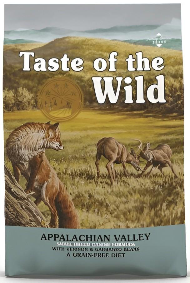 Hrana uscata pentru caini Taste of the Wild DOG APPALACHIAN VALLEY SMALL BREED CANINE VENISON & BEANS 2 kg