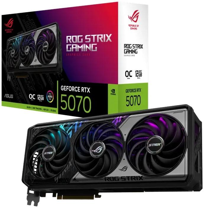 Placa video Asus ROG-STRIX-RTX5070-O12G-GAMING