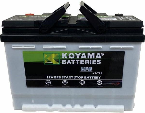 Аккумулятор Koyama EFB 75 P+ (700Ah) 278/175/190