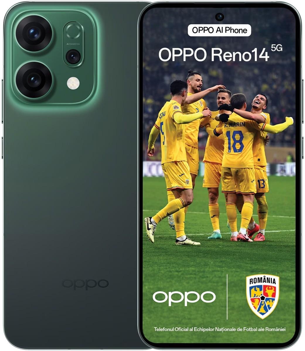 Мобильный телефон Oppo Reno 14 5G 12/512GB Luminous Green