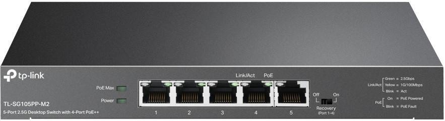 Коммутатор Tp-Link TL-SG105PP-M2