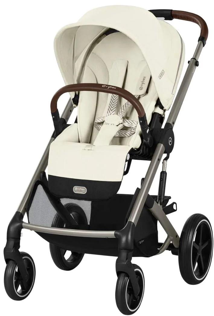 Прогулочная коляска Cybex Balios S TPE B Seashell Beige Light Beige