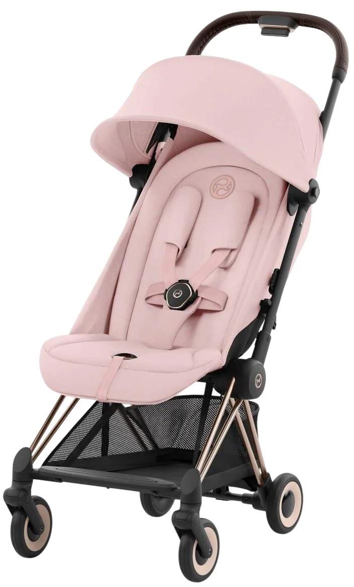 Прогулочная коляска Cybex Coya Rosegold Peach Pink Light Pink