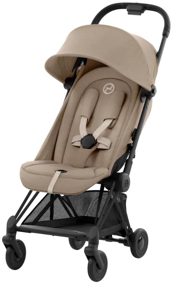 Прогулочная коляска Cybex Coya Matt Black Cozy Beige