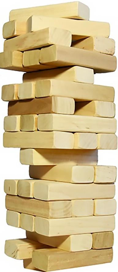 Настольная игра Strateg Jenga 54pcs