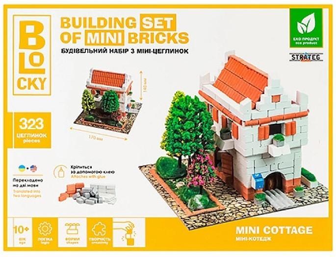 Конструктор Strateg Blocky "Мини Коттедж"