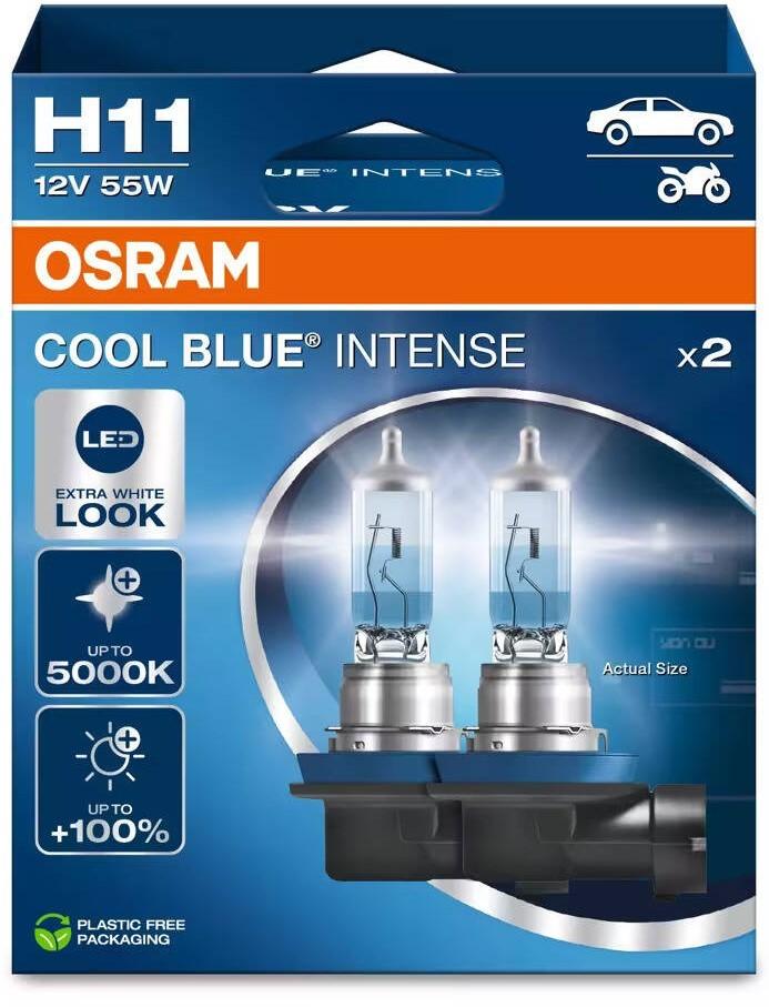 Автомобильная лампа Osram 64211 CBN 55W 12V PGJ19-2 H11