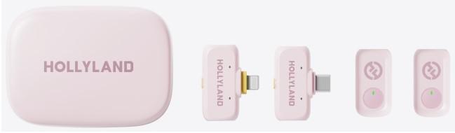 Микрофон Hollyland LARK A1 Combo Cloud Pink