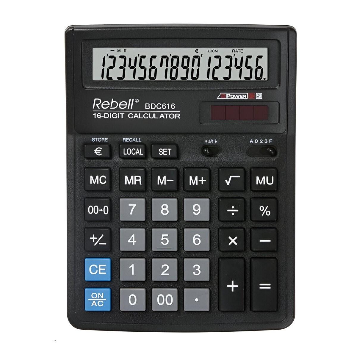 Калькулятор Rebell BDC616BX