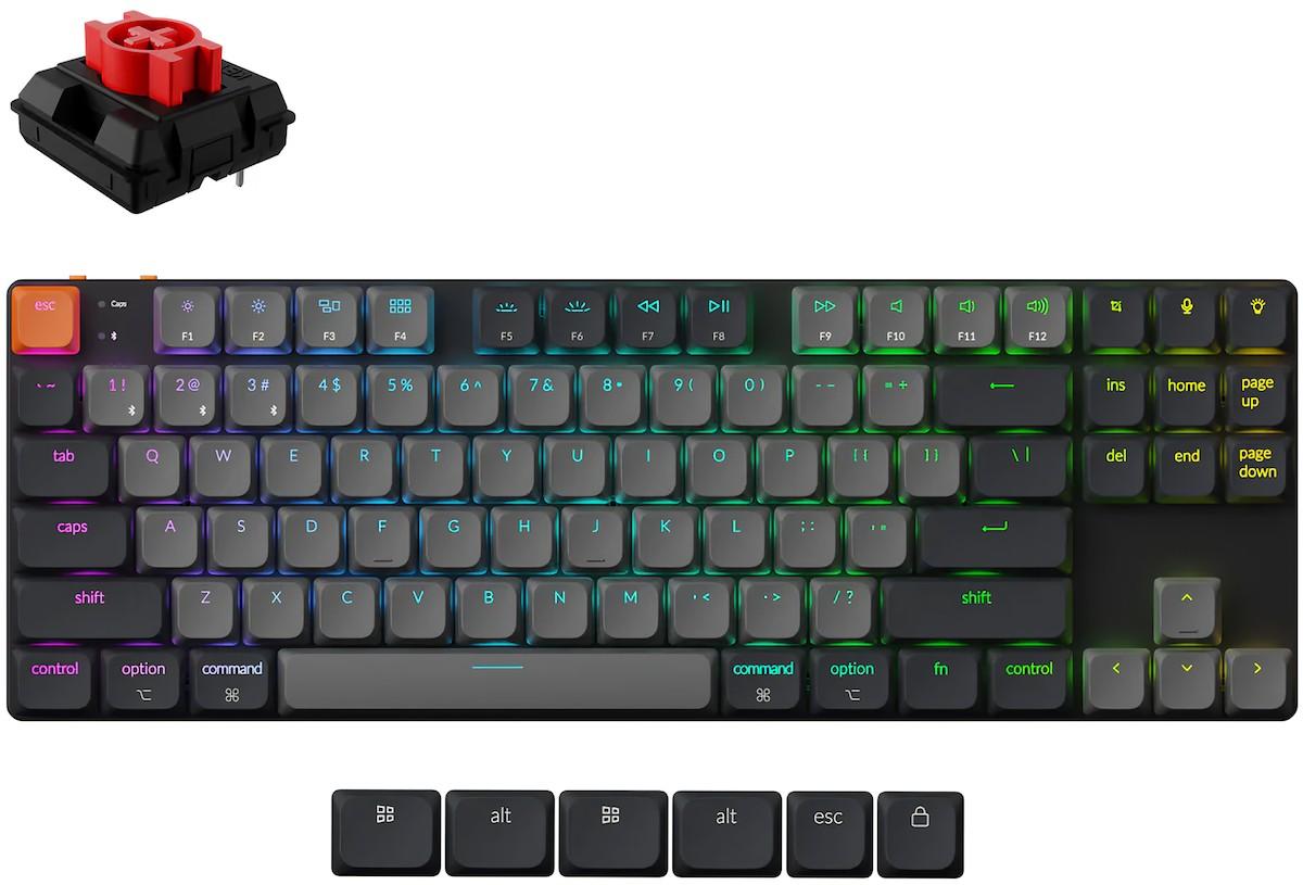 Игровая клавиатура Keychron K1 Version 6 (K1X-H1)
