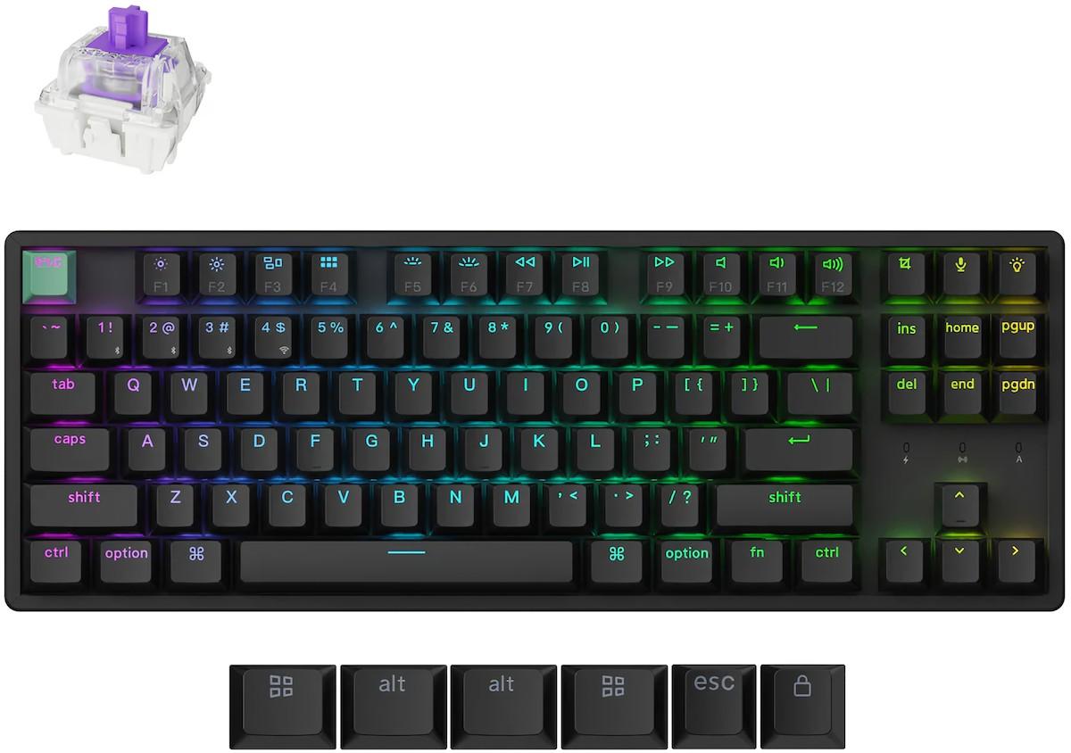 Игровая клавиатура Keychron K8 HE Wireless Magnetic Switch (K8H-J1)