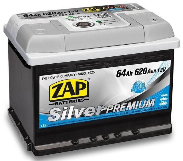Аккумулятор ZAP 64 Ah Silver Premium