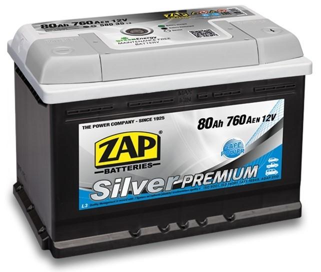 Аккумулятор ZAP 80 Ah Silver Premium