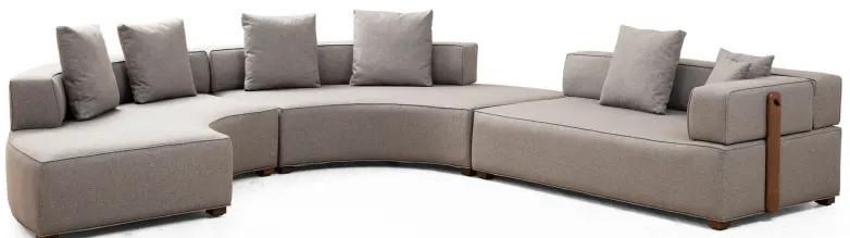 Угловой диван Trendy Gondol 4 (CHL SOL-CHLSAG-3R) Серый