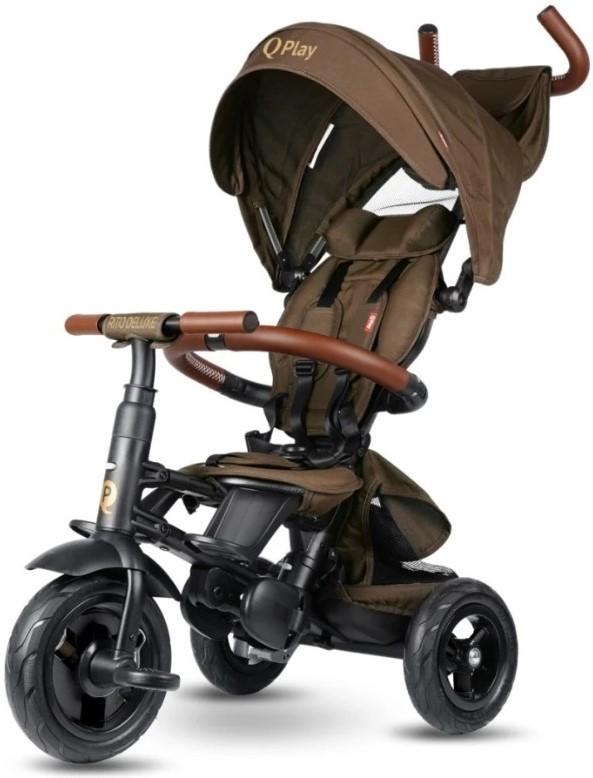 Трицикл QPlay Rito Deluxe Brown