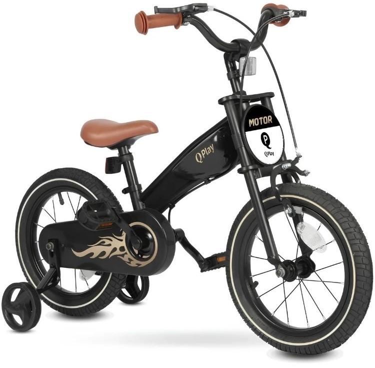 Bicicleta copii QPlay Motor 3in1 14 Black