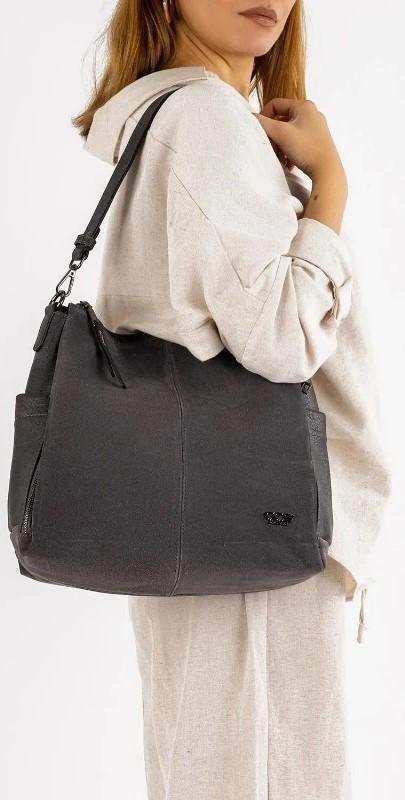 Geanta femei CCS 17425 Gray