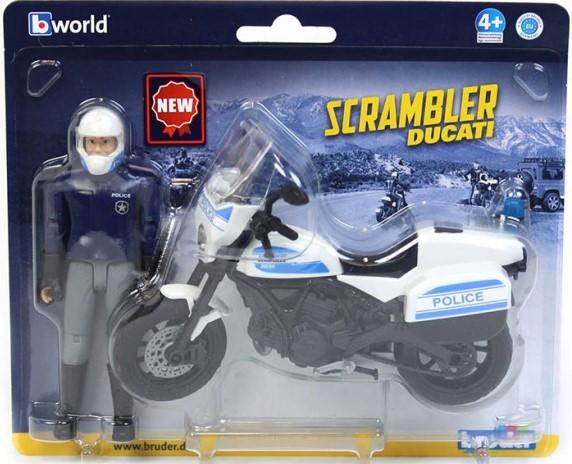 Motocicleta jucarie Bruder Ducati Scrambler (62731)