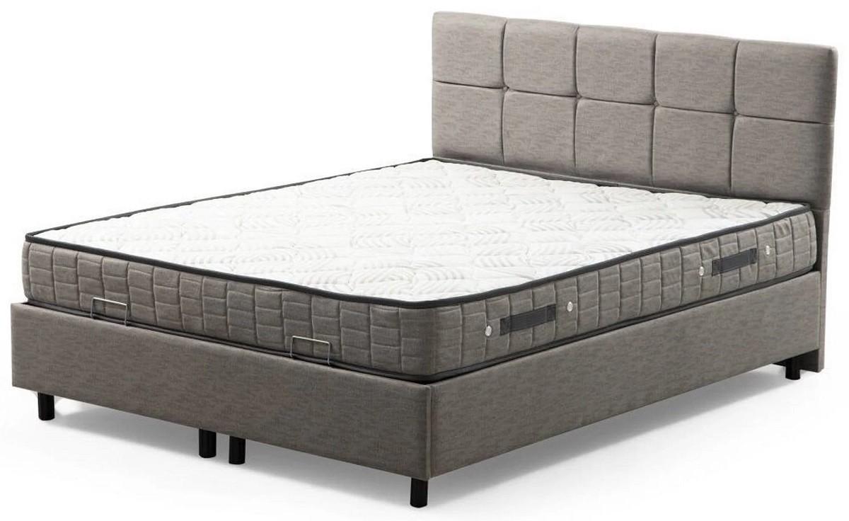Кровать Trendy Set Vitalia 90x190 Светло-серый (С матрасом)