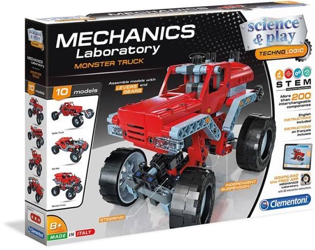 Конструктор Clementoni Mechanics Lab Monster Truck (75038)