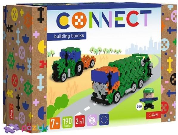 Конструктор Trefl 61975 Connect Мусоровоз